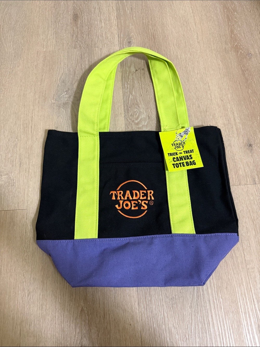 Trader Joe's Trick or Treat Canvas Tote